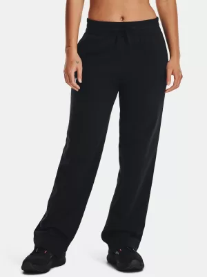 Дамски спортен панталон UNDER ARMOUR RIVAL FLC STRAIGHT PANT 1381847-001 ЧЕРЕН