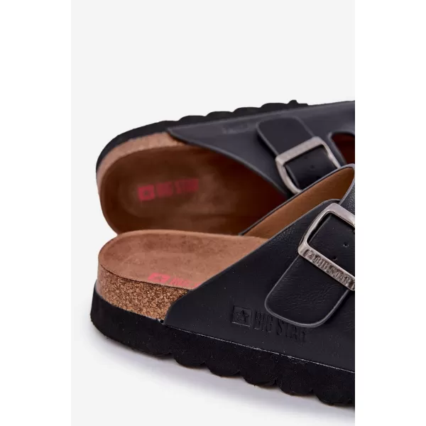  Мъжки чехли BIG STAR NN174531 BLACK Big Star Shoes 