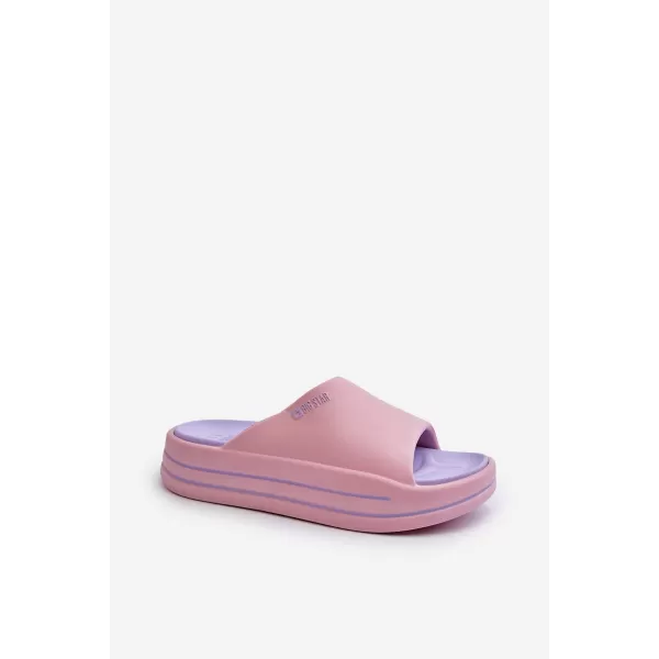  Дамски чехли BIG STAR NN274A035 PINK Big Star Shoes 