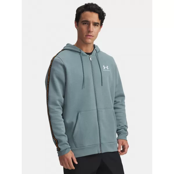 Мъжки суичър UNDER ARMOUR UA ICON FLEECE FZ TAPING 1390298-587 СИНЬО 