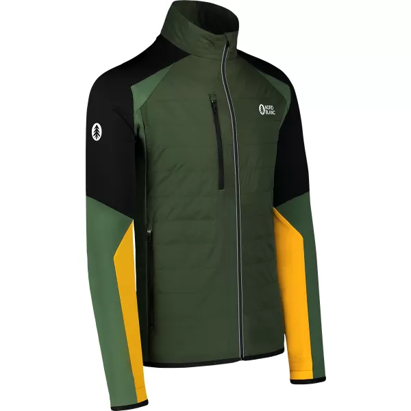  Мъжко яке NORDBLANC THUNDER NBWJM8328 ТЪМНО ЗЕЛЕНО 