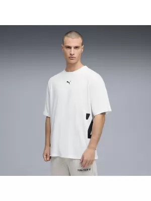 Мъжка тениска PUMA M GRAPHIC OVERSIZED TEE 528528_02 БЯЛА ПУМА