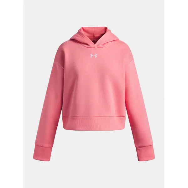  Суичър за момиче UNDER ARMOUR UA RIVAL FLEECE HOODIE 1379517-600 РОЗОВО 