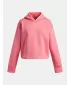 Суичър за момиче UNDER ARMOUR UA RIVAL FLEECE HOODIE 1379517-600 РОЗОВО