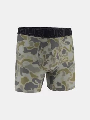 Мъжки боксерки UNDER ARMOUR UA PERFORMANCE TECH - PRINT 6IN - 1PK 1383875-069 ТИТАН