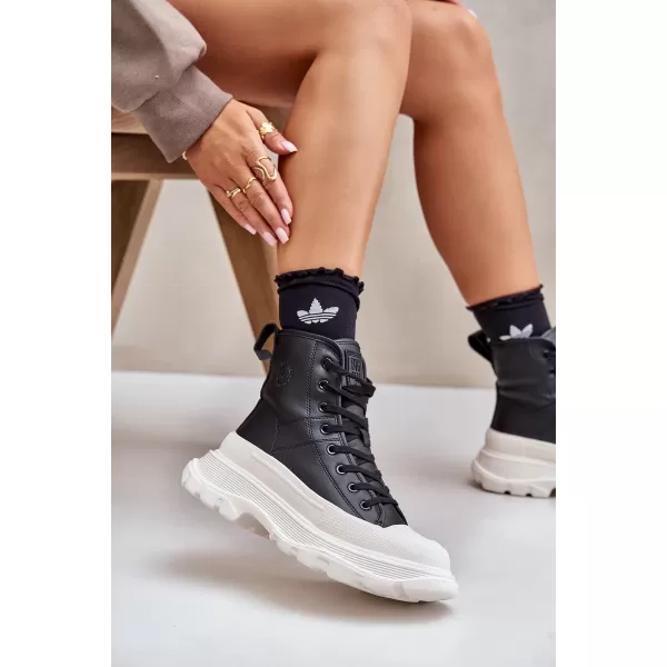  Дамски маратонки BIG STAR OO274A599 BLACK Big Star Shoes 