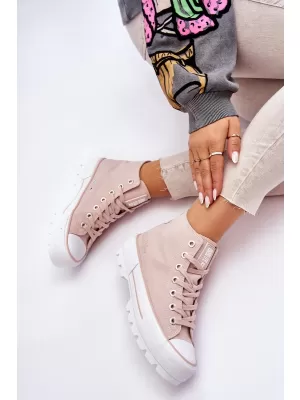 Дамски маратонки BIG STAR LL274157 NUDE Big Star Shoes