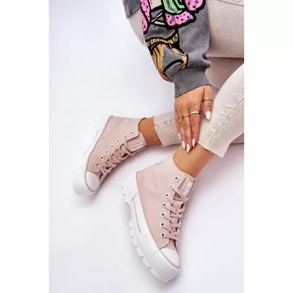  Дамски маратонки BIG STAR LL274157 NUDE Big Star Shoes 