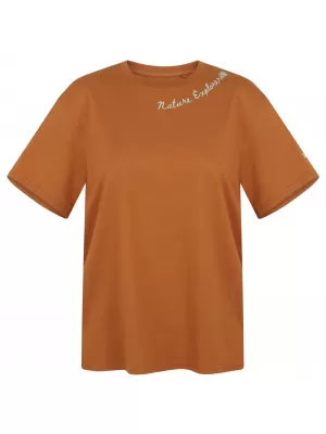 Дамска тениска HUSKY TEE NATURE L КАФЯВО