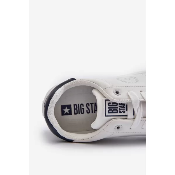  Мъжки кецове BIG STAR NN174282 WHITE Big Star Shoes 