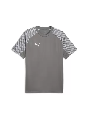 Мъжка тениска PUMA TEAMLIGA26 JERSEY 659721_13 FLAT MEDIUM GRAY/ ПЛОСКО СРЕДНО СИВО/ПУМА БЯЛО