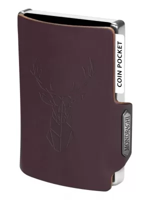 Портфейл MONDRAGHI Silhouette Modern Deer КАФЯВО