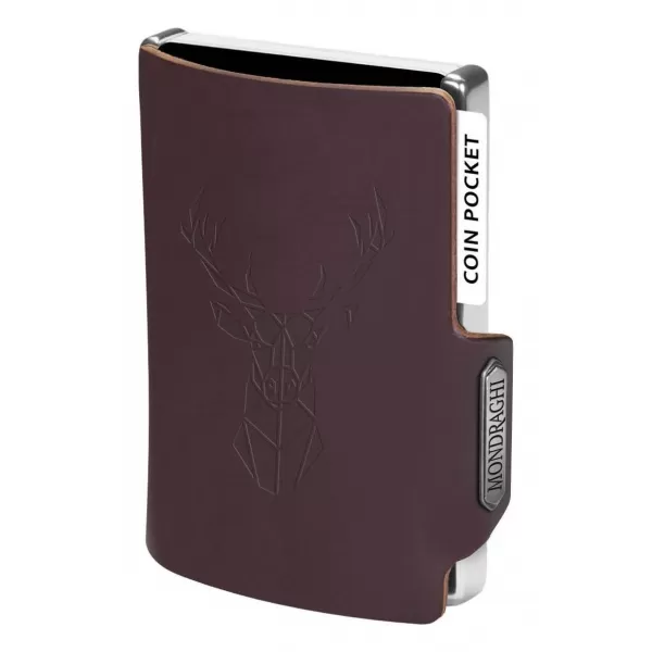  Портфейл MONDRAGHI Silhouette Modern Deer КАФЯВО 