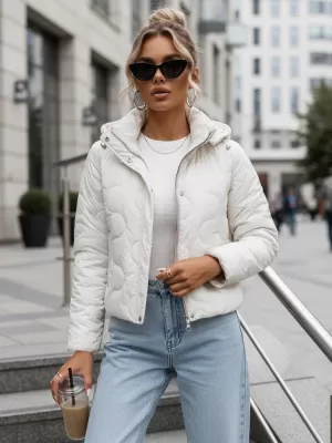 Дамско яке DSTREET TY3582 БЯЛО