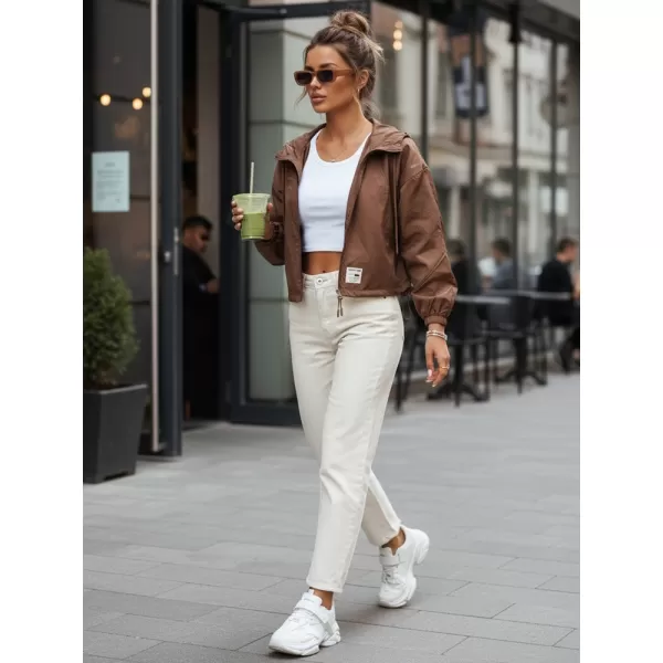  Дамско яке DSTREET TY4234 КАРАМЕЛ 