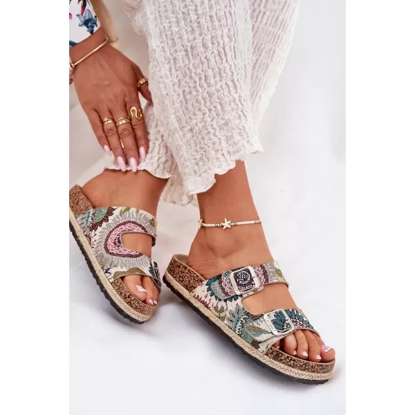  Дамски чехли LEE COOPER LCW-25-35-3483L СМЕСЕТЕ 
