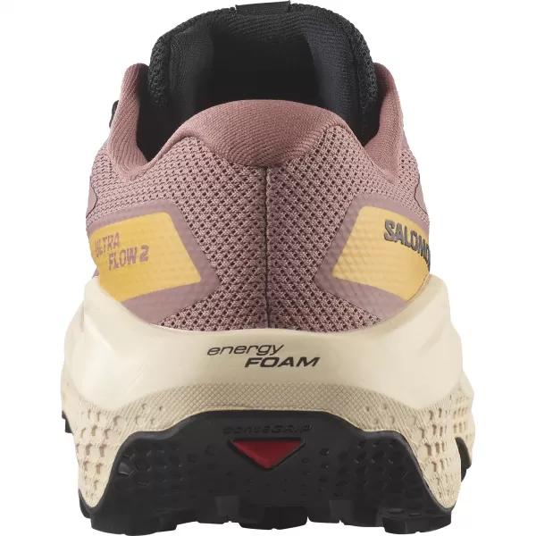  Дамски обувки SALOMON ULTRA FLOW 2 GTX W L47884500 ТРЕВА/НЕЖНА ПРАСКОВА/ТОПЛА КАЙСИЯ 