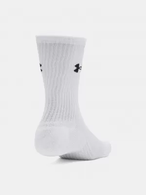 Чорапи UNDER ARMOUR PERFORMANCE COTTON 3P CRW 6009685-100 БЯЛО
