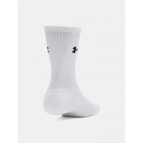  Чорапи UNDER ARMOUR PERFORMANCE COTTON 3P CRW 6009685-100 БЯЛО 