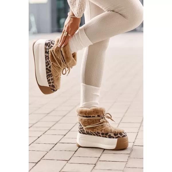 Дамски обувки BIG STAR OO274A207 КАФЯВО/БЕЖО Big Star Shoes 