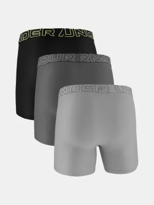 Мъжки боксерки UNDER ARMOUR UA PERFORMANCE TECH MESH - SOLID 6IN - 1383884-069 ТИТАН