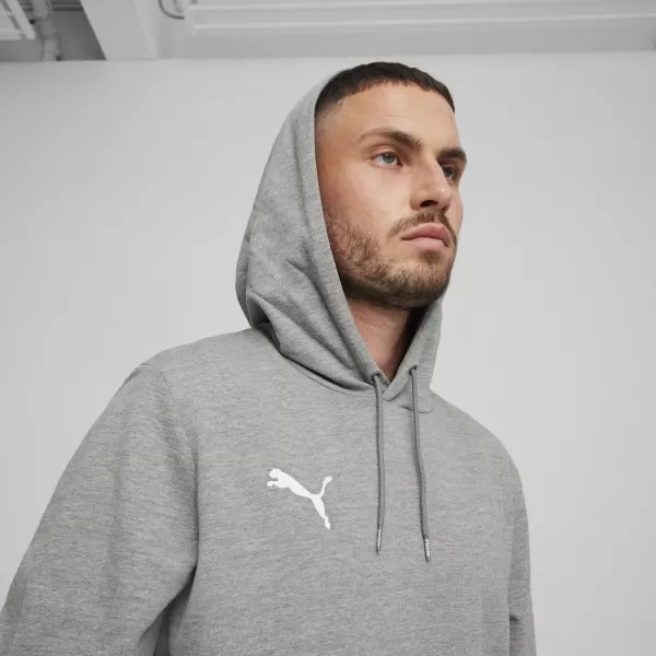  Мъжки суичър PUMA TEAMGOAL CASUALS HOODY 658618_33 СРЕДНО СИВ ПИРЕН/БЯЛ 