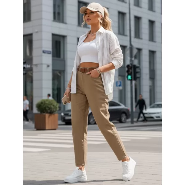  Дамски панталон DSTREET UY2878 БЕЖОВО 