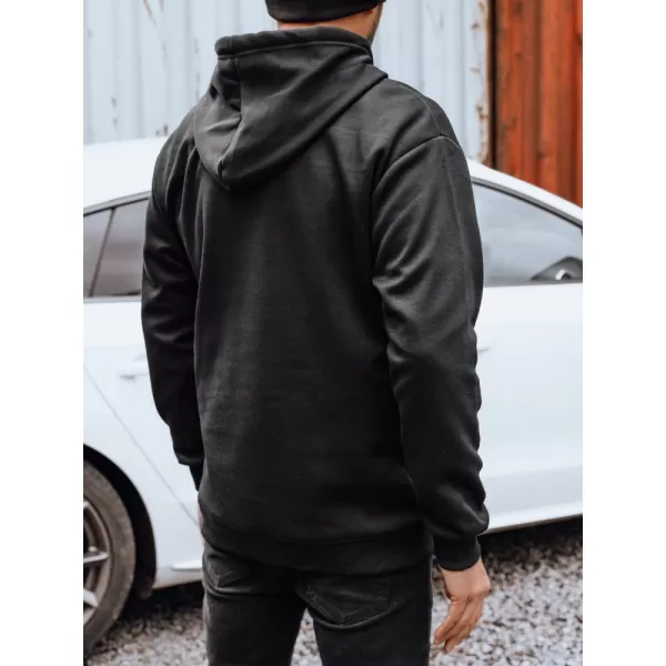  Мъжки суичър DSTREET BX5932 ЧЕРЕН 
