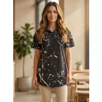 черен
