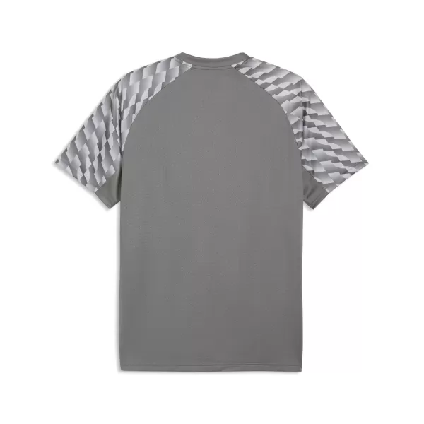  Мъжка тениска PUMA TEAMLIGA26 JERSEY 659721_13 FLAT MEDIUM GRAY/ ПЛОСКО СРЕДНО СИВО/ПУМА БЯЛО 