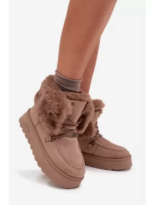 Дамски обувки BIG STAR SS274114 BEIGE Big Star Shoes