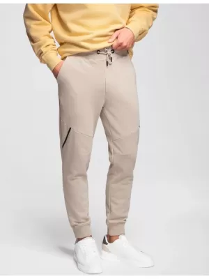 Мъжки спортен панталон OMBRE OM-PASK-0280 БЕЖОВО