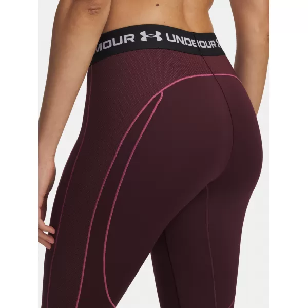  Дамски клин UNDER ARMOUR UA COLDGEAR TEXTURED LEGGING 6003997-600 ЧЕРВЕНО 