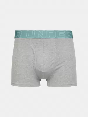 Мъжки боксерки UNDER ARMOUR M UA PERF COTTON 3IN - 3PK ЯСПИСОВО СИНЬО