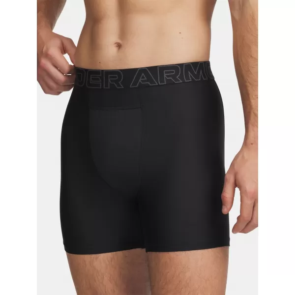  Мъжки боксерки UNDER ARMOUR PERFORMANCE POUCH - SOLID 6IN - 2 6011474-001 ЧЕРЕН 