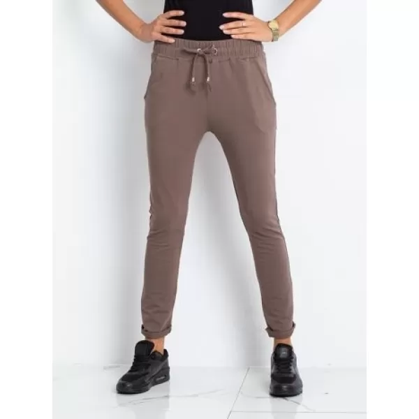  Дамски спортен панталон BASIC FEEL GOOD RV-DR-3698.08X КАФЯВО 