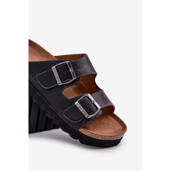  Мъжки чехли BIG STAR NN174531 BLACK Big Star Shoes 