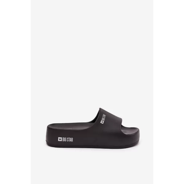  Дамски чехли BIG STAR SS274721 BLACK Big Star Shoes 