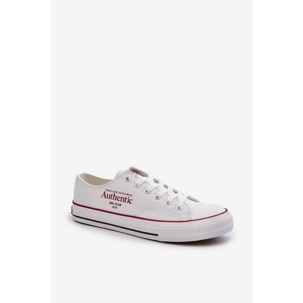  Мъжки кецове BIG STAR NN174006 WHITE Big Star Shoes 