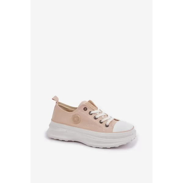  Дамски маратонки BIG STAR NN274127 BEIGE Big Star Shoes 