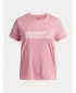 Тениска за момиче UNDER ARMOUR TECH TWIST WDMK LOGO SS 6007134-600 РОЗОВО