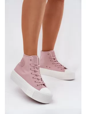 Дамски маратонки BIG STAR RR274739 PINK Big Star Shoes
