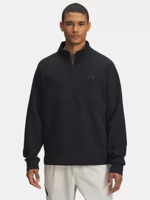 Мъжки суичър UNDER ARMOUR UNSTOPPABLE FLC HALF ZIP 6003868-001 ЧЕРЕН