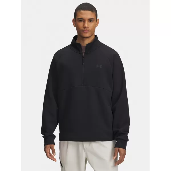 Мъжки суичър UNDER ARMOUR UNSTOPPABLE FLC HALF ZIP 6003868-001 ЧЕРЕН 