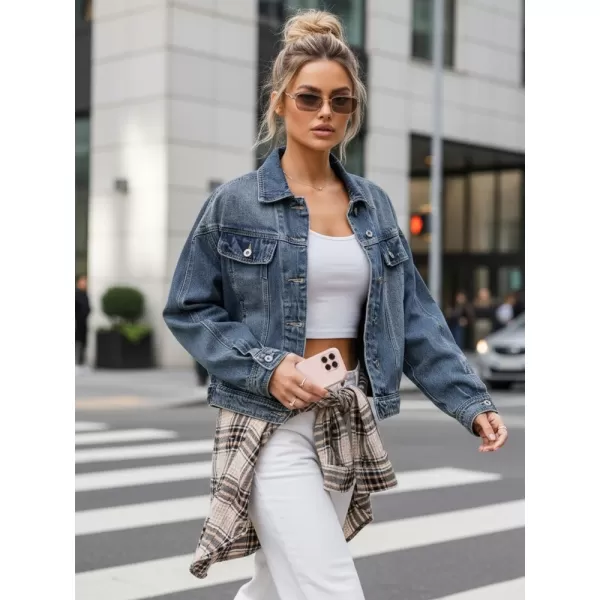  Дамско яке DSTREET TY5632 СИНЬО 