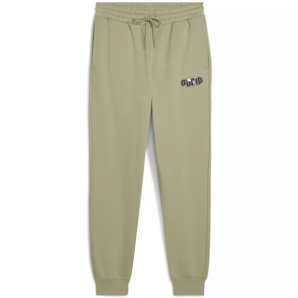  Мъжки панталон PUMA ESS LOGO LAB SWEATPANTS 688182-82 ЛУКСОЗНА АРМИЯ 