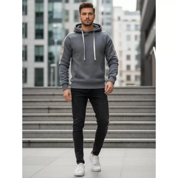  Мъжки суичър DSTREET BX5945 СИВО 