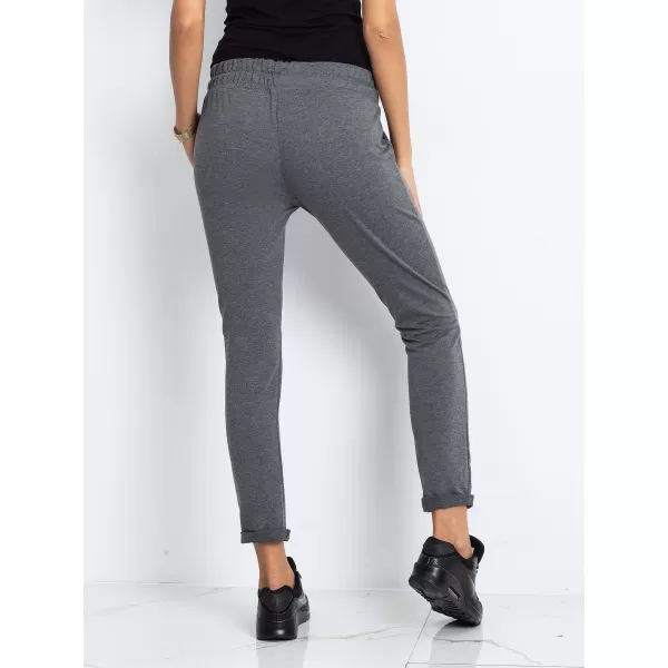  Дамски спортен панталон BASIC FEEL GOOD RV-DR-3698.09X ТЪМНО СИВО 