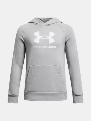 Суичър за момче UNDER ARMOUR UA RIVAL FLEECE BL HOODIE 1379791-011 СИВО