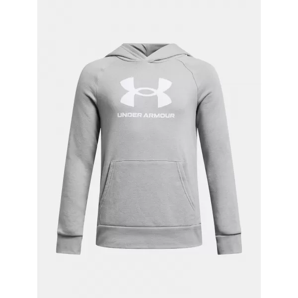  Суичър за момче UNDER ARMOUR UA RIVAL FLEECE BL HOODIE 1379791-011 СИВО 